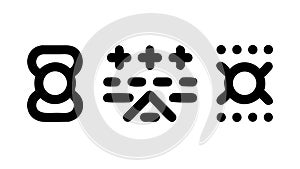 Abstract Encrypted Code. Secure Digital Data and Cyber Security. vector design Generative AI