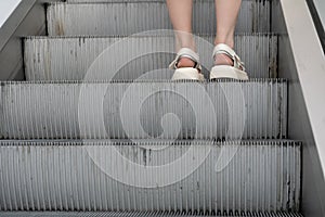 Abstract Escalator, Moving Staircase, Metro Elevator, Electric Stairway, Moving Stairs, Mall Escalator