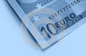 Abstract euro money background