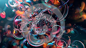 Abstract Evolution: Exploring Biomorphic Doodles in 3D photo