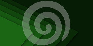 Abstract Exciting Green Shape Presentation Background