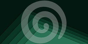 Abstract Exciting Green Shape Presentation Background