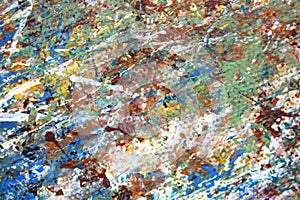 Abstract Expressionist Painted Background hand painted art