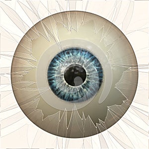 Abstract eyeball