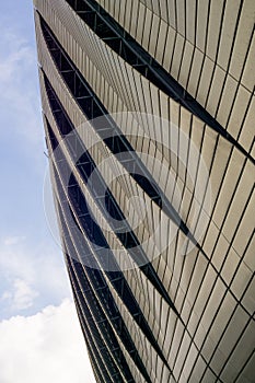 Abstract facade in Cluj Napoca