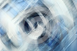 Abstract facade with windows