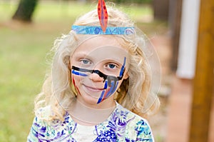 Abstract facepainting