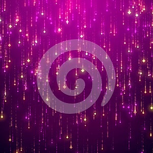 Abstract falling sparkle glamor rain background