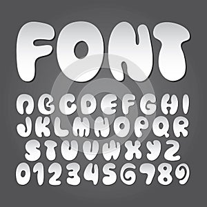 Abstract Fat Alphabet and Digit Vector