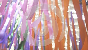 Abstract festive blurred party background with smooth blended colout.