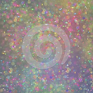 Abstract festive opalescent bokeh background