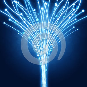 Abstract of fiber optics