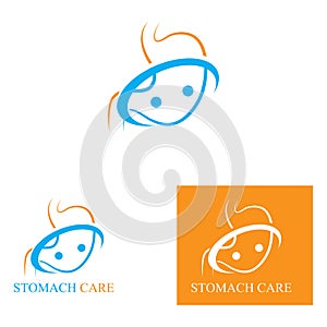 stomache care vector illustration