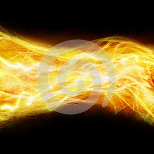 Abstract fire background