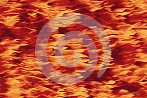 Abstract fire flame background with scalding textures photo
