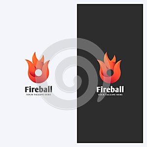 Abstract Fire, Flame Shape Logo Design Template. Corporate Business Theme. Energy, Power Concept. Simple and Clean Style.