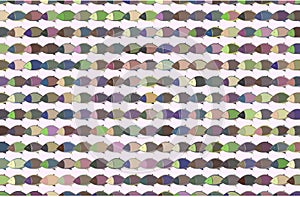 Abstract fish illustrations background pattern. Sketch, details, texture & graphic.