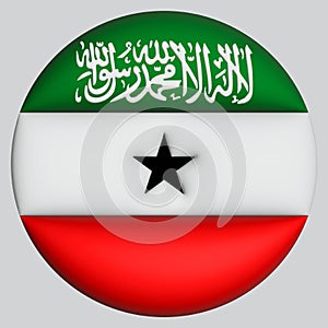 Abstract Flag 5-83D Flag of Somaliland on circle