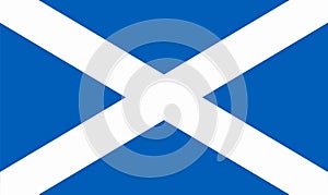 Abstract Flag Scotland