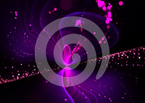 Abstract Flaky Swirl Background