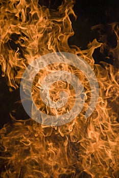 Abstract flame of fire, flame of fire flame texture for banner background, conceptual image of burning fire, perfect fire