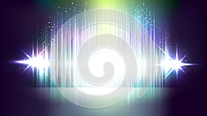 Abstract flashing light vector backgrounds photo
