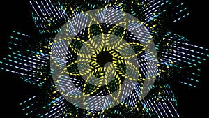 Abstract Flashing Pattern VJ Loop