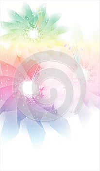 Abstract floral background.