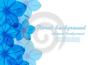 Abstract floral background