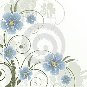 Abstract floral background