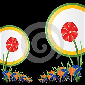 Abstract Floral Background