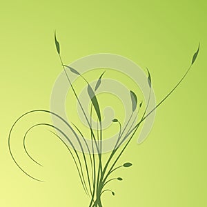 Abstract floral background