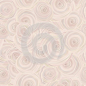 Abstract floral background with wavy circles photo