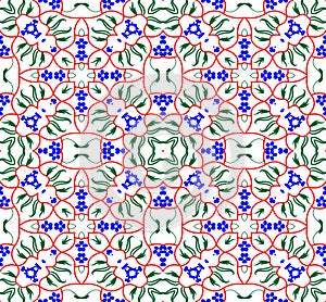 1 Abstract floral pattern tupe Texture design