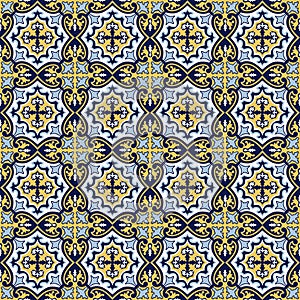 Abstract floral seamless pattern. Geometric asian ornament. Traditional floral oriental tile ornamental backdrop photo