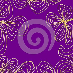 Abstract floral swirls, textured template background, floral wallpaper, graphic design illustration