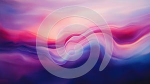 Abstract Flow Canvas waves, cool-warm hues, lightmotion concept