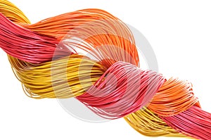 Abstract flow of data in computer networks