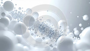 Abstract Flow of Digital Particles and Spheres