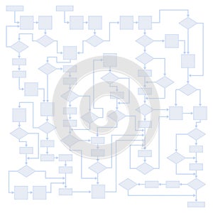 Abstract Flowchart Background