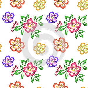 Abstract flower background