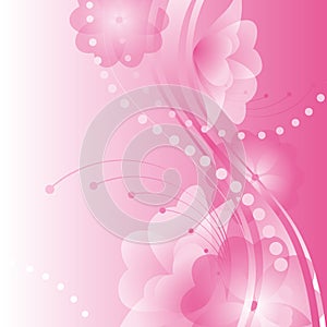 Abstract flower background.