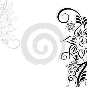 Abstract flower backgroundstock photo