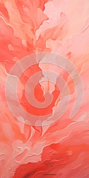 Abstract Flower Painting With Fluid Brushwork And Monochromatic Abstractions