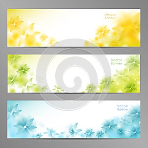 Abstract Flower Vector Background