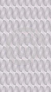 Abstract Repeat Flowing Curved Lines Seamless Pattern