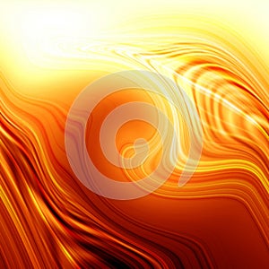 Abstract flowing fire background