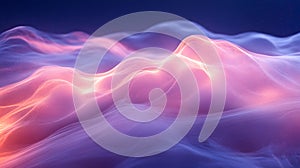 Abstract flowing forms