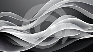 Abstract Flowing Lines Background Generative AI