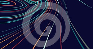 Abstract flowing lines background for your design project